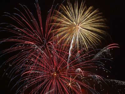 Fireworks.