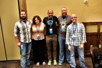 Team 14: Jeff Golenski, Velda Christensen, Enej Bajgoric, David Murphy and David Kennedy.